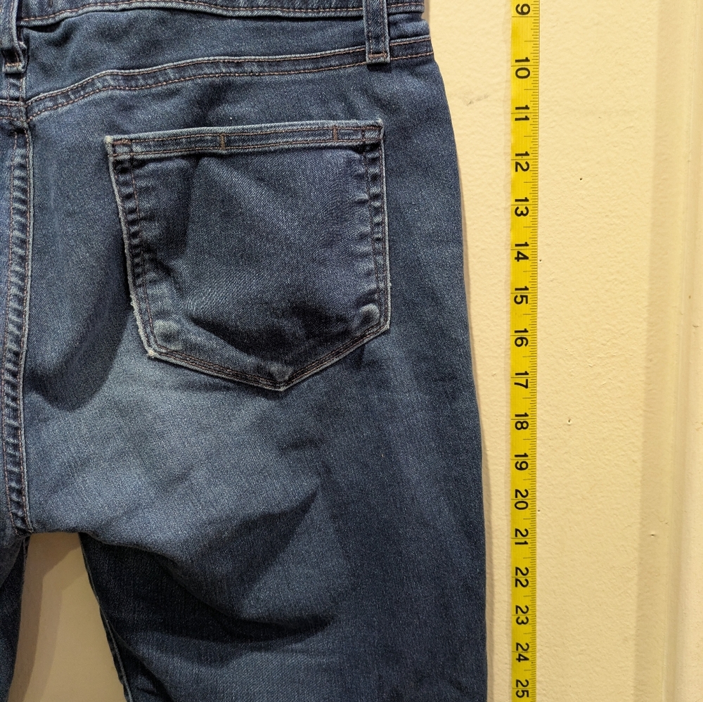 PAIGE Blue Jean Shorts Size 30 - Picture 7 of 8